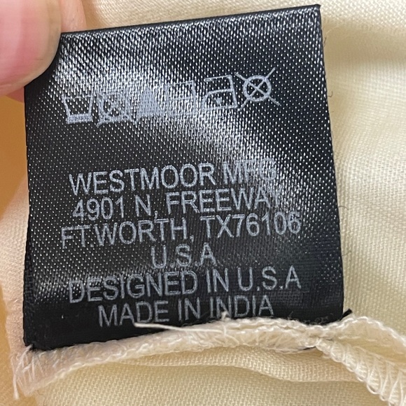 Rock & Roll Denim Twill Shirt With Suede Fringe Women’s Small Cream - Picture 5 of 10